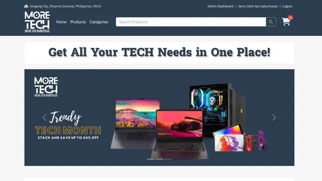 MoreTech Online - ECommerce App